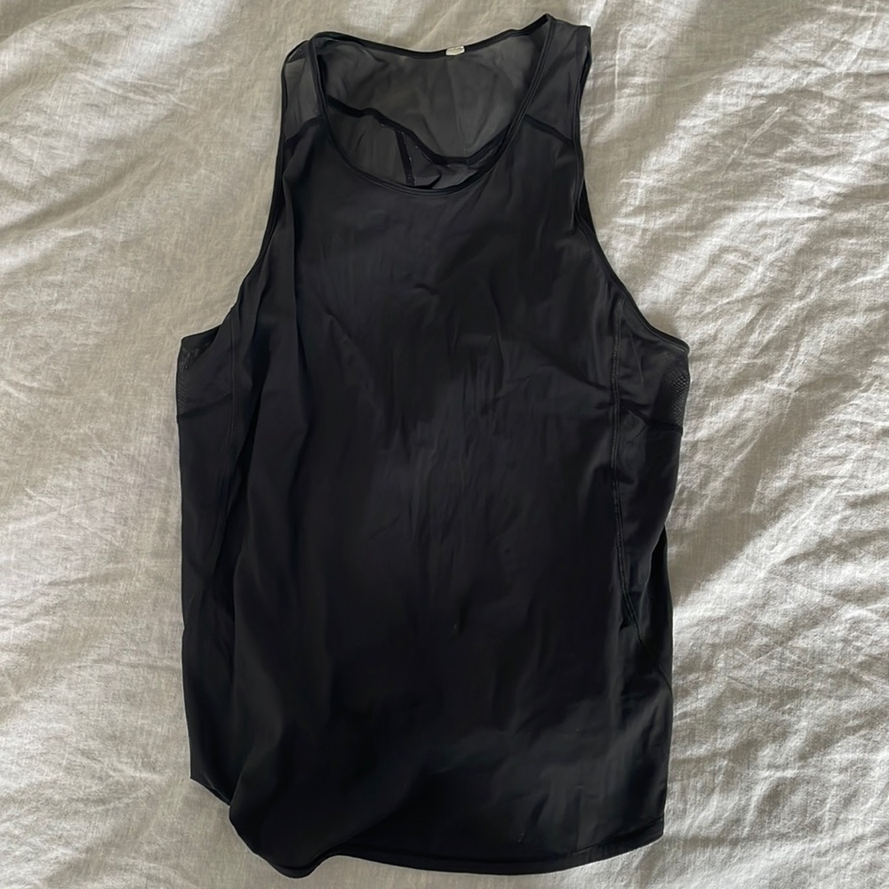 Lululemon black tank top